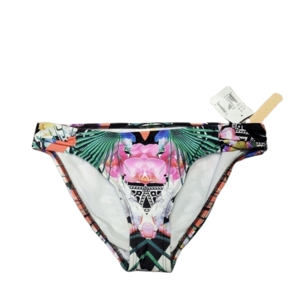 NWT Gibson Latimee floral bikini bottom swim